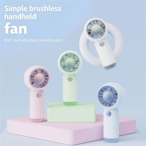 Ventilateur portable sans balais, mini ventilateur USB rechargeable pour les voyages en extérieur et le bureau - Product Image 2
