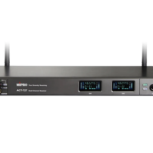 MIPRO OEM ODM Dual Channel True Diversity Receiver With Dante Optional UHF Wireless And MWC Software Compatibility - Product Image 2