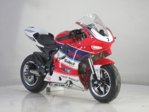 Motocicletas <span class=keywords><strong>Mini</strong></span> <span class=keywords><strong>GP</strong></span> para Niños 60 CC Cuatro Tiempos Arranque Eléctrico 40-60 km/h KXD-010 - Product Image 5