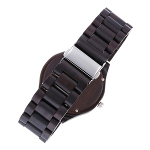 Livraison rapide, montre en bois d'ébène, montres en bois pour hommes de qualité supérieure, montres en bois pour couples, montres cadeaux pour amoureux - Product Image 4