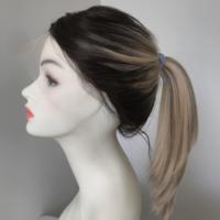 Perruque de sport juive en cheveux humains vierges européens 100% certifiés casher, avec dessus en dentelle, prix de gros usine pour femmes