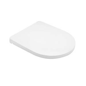Siège de toilette en polypropylène Nisida blanc, longueur 70 cm, largeur 39 cm - Product Image 1