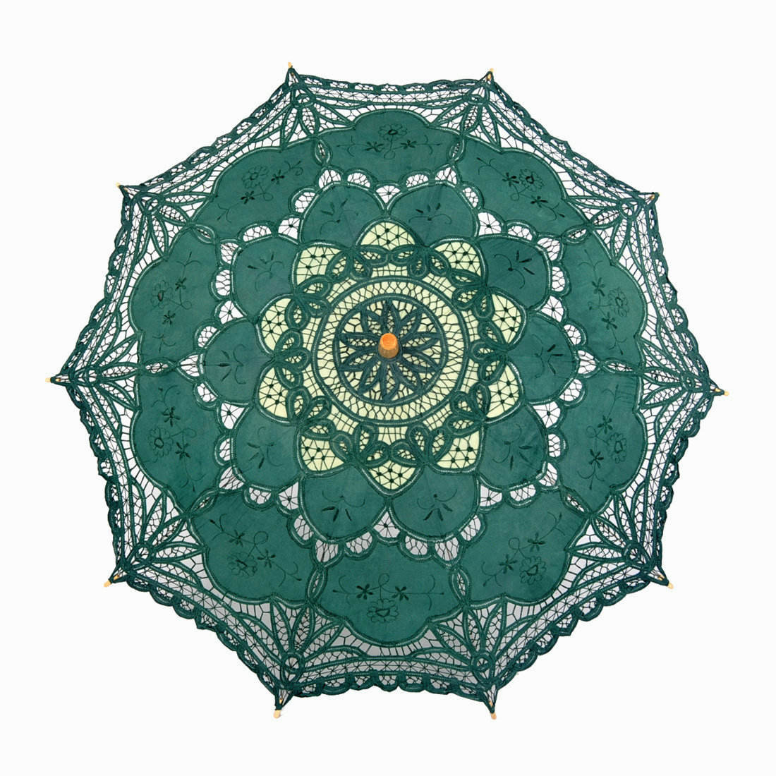 สีเขียว