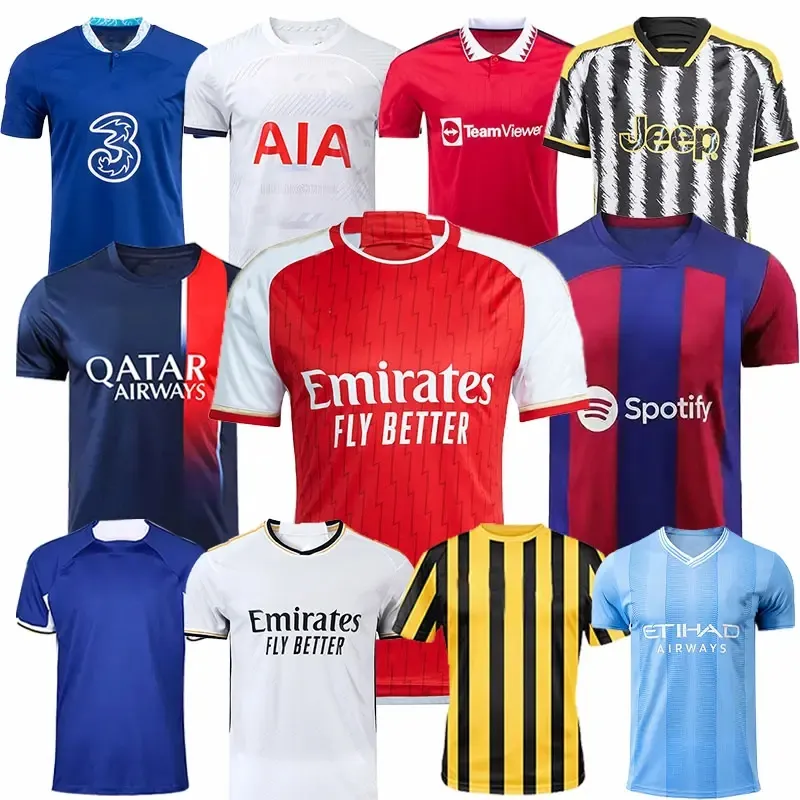 New 2023 Custom Jersey Quality Thai Jersey Men's Football Uniform Set Team Football Jersey Soccer Wear