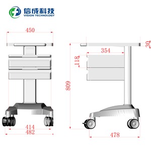 Thiết bị di động xe cho mục đích y tế xe đẩy di động tủ cho nhà máy y tế tùy chỉnh bán hàng trực tiếp - Product Image 3