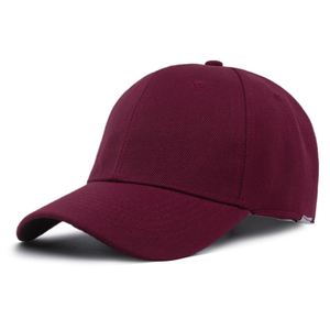 Vente en gros de casquettes de baseball Gorras en polyester 100% de couleur unie chapeaux à 6 panneaux avec logo personnalisé - Product Image 3