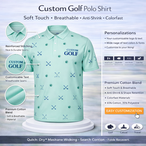 Camisetas Polo de Golf Personalizadas, Deportivas, de Manga Corta, Suaves, Premium, Transpirables, de Secado Rápido, con Logotipo Bordado - Product Image 3