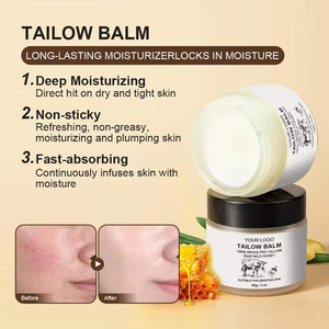 Bálsamo de Sebo OEM/ODM, Crema Reparadora para la Piel de Animales Alimentados con Pasto, Ultra Hidratante y Calmante para Rostro y Cuerpo, Crema Facial Vegana - Product Image 2