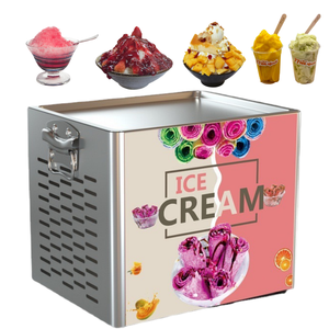 Macchina Automatica per Gelato Morbido e Granita, per Uso Domestico o Commerciale, Mini Gelatiera Elettrica per Yogurt e Frutta Secca - Product Image 1