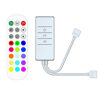 Hot Tuya Smart Life App Compatible Alexa et Google Voice Assistant Gradateur Wifi télécommandé pour bandes 5-24V CCT RGB RGBW