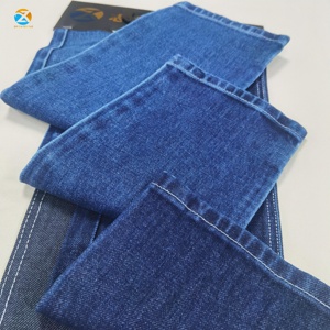 Người Bán Hàng Tốt Nhất 14Oz 360 ° Stretch Denim Vải Trọng Lượng Nặng Với Thêm Sâu Màu Xanh Slub Denim Vải Cho Quần Áo - Product Image 3