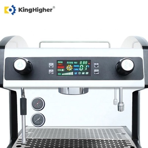 Máquina de Espresso Semiautomática Comercial con Pantalla Digital, <span class=keywords><strong>Cafetera</strong></span> de Acero Inoxidable de un Grupo <span class=keywords><strong>para</strong></span> Mostrador, Barista - Product Image 6