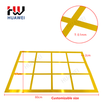 HUAWEI Meubles décoratifs Cadres de canapé en acier inoxydable Motif décoratif en métal Poignée de canapé Cadre de meuble design