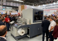Imprimante d'étiquettes UV à haute vitesse, à passage unique, OEM ODM, UV BOPP PET PP IML, rouleau à rouleau