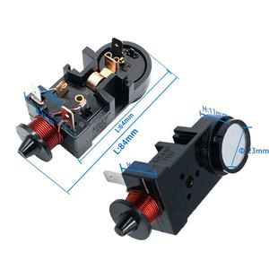 110V 220V ロングタイプ 黒白シェル リレー用スターター コンプレッサー始動リレー - Product Image 3