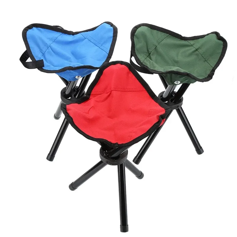 Vente chaude En Plein Air Chaise De Pêche Portable Trépied Tabouret Chaise Pliante
