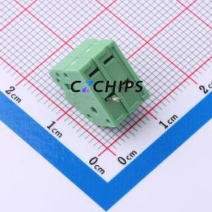 1984963 Spring Terminal Block Through hole Component (THT),P=3.5mm Connector 3.5mm Green Through Hole 2P - Product Image 2