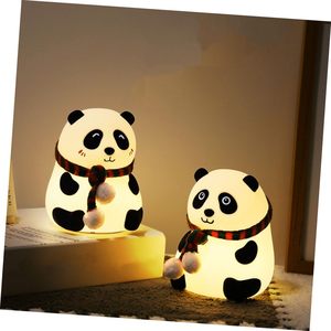 ไฟกลางคืน LED สีขาวทันสมัย ควบคุมด้วยระบบสัมผัส วัสดุซิลิโคนและ ABS ขายส่งปี 2024 - Product Image 3