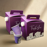 Conteneur écologique et durable en carton ondulé pour boissons, vin, jus, café, café à emporter avec bec verseur, distributeur de café 96 oz