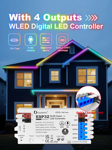 <span class=keywords><strong>DIY</strong></span>ダイナミックワークGL-C-017WL-D GLEDOPTO ESP32 WLEDデジタル<span class=keywords><strong>LED</strong></span>コントローラマイク機能Type-C TI LevelShifter IC <span class=keywords><strong>LED</strong></span>ストリップ - Product Image 2