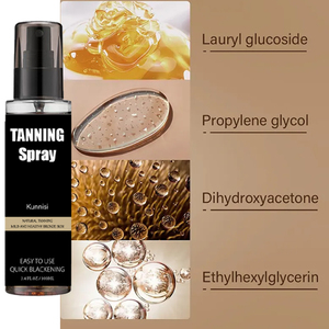 Innovador 100ml/3.38fl.oz Organic Self Tan Hydrogen Mist Bronceado Spray Portátil Personalizable <span class=keywords><strong>Protector</strong></span> <span class=keywords><strong>solar</strong></span> corporal <span class=keywords><strong>con</strong></span> uso nasal - Product Image 2