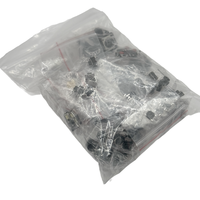 125 Buah 25 Jenis Sakelar Tombol Tekan Mikro Tact Kit Aneka Ragam SMD DIP 2*4 3*6 4*4 6*6 12*12 Sakelar Daun Mini Reset