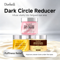 Coffret Crème Contour des Yeux Hydratante et Raffermissante Complexe Peptides et Niacinamide Lisse les Ridules Apaise les Yeux Fatigués Étiquettes Personnalisées
