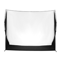 PGK D-105 Filet d'entraînement de golf 10x8FT avec tissu Oxford pour utilisation intérieure/extérieure