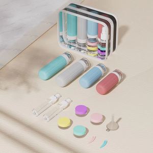 Leakproof Travel Bottle Set Reusable Refillable Silicone Containers Portable Travel <b>Spray</b> Bottle Face Cream Shampoo Empty Bottle - Product Image 2