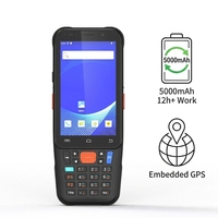 Terminal portable avec batterie 5000 mAh, GPS intégré, Android 15, scanner d'ordinateur mobile