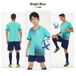 Chándal de fútbol para adultos, Conjunto de camiseta de fútbol para hombres, uniforme de fútbol para niños