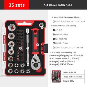 <strong>Manufacturer</strong> Cross-Border Quick Ratchet Wrench Screwdriver <strong>Bit</strong> Set Mini Socket Flathead Phillips Hexagonal Torx-for <strong>Drill</strong> <strong>Bit</strong> - Product Image 6