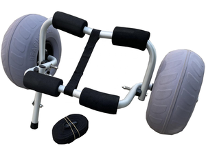 80lb קיאק & קאנו עגלות קיאק עגלה אלומיניום נייד קיאק עגלה אלומיניום נייד קיאק עגלה - Product Image 1