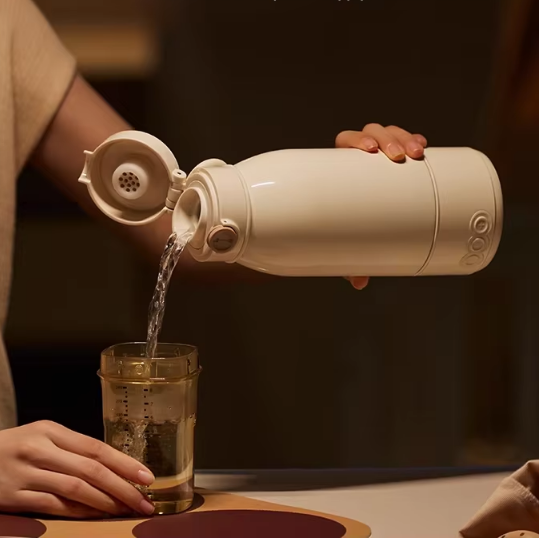Portable Breast Milk Bottle Heater, Safe and Anti-dry Burning, Intelligent Temperature Control and Fast Milk Warming