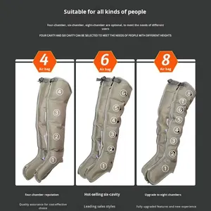 Fabricant médical, vente en gros, botte de rééducation, entraînement, pression d'air, massage électrique des jambes en plastique, certifié CE - Product Image 4