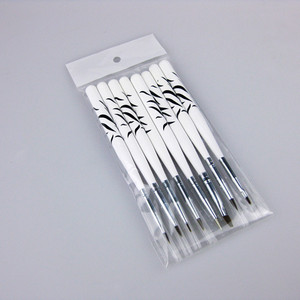 Juego de 8 Pinceles de Gel UV <span class=keywords><strong>para</strong></span> <span class=keywords><strong>Uñas</strong></span> con Pelo Kolinsky, Pincel Plano Acrílico <span class=keywords><strong>para</strong></span> Pintar y Decorar <span class=keywords><strong>Uñas</strong></span> - Product Image 6