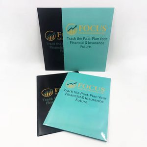 Carpeta de Archivos de Papel con 2 Bolsillos, Material de Papel A4 A5, Impresión de Logotipo Personalizado, para Documentos de Oficina y Presentaciones Empresariales - Product Image 6