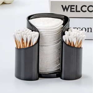 Cosmetic <b>Storage</b> Box Beauty <b>Storage</b> <b>for</b> Swabs <b>Dressing</b> <b>Table</b> Paper Cups Toothpicks Dental Floss - Product Image 4