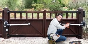 Mềm bắt đầu và mềm Dừng tự động cánh tay Swing cổng mở/Cửa động cơ/nhà điều hành cửa nhà để xe mở tự động - Product Image 5