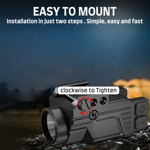 Thả Vận Chuyển Chiến Thuật Màu Xanh Lá Cây Dot Laser Sight Săn Bắn Đèn Pin Combo Với Có Thể Điều Chỉnh 11Mm 20 Chụp Săn Bắn Phụ Kiện - Product Image 3