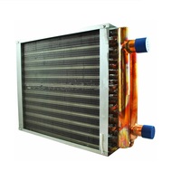 Échangeur de chaleur pour chauffage au sol, serpentin en cuivre et ailettes en aluminium pour systèmes de chauffage au sol hydronique et convecteurs à air forcé