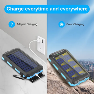 Power Bank <span class=keywords><strong>Solare</strong></span> Impermeabile a Ricarica Rapida per Cellulare Mini Power Bank Ricaricabile <span class=keywords><strong>Solare</strong></span> 10000MAH - Product Image 5