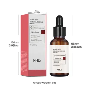 Serum Wajah pelembap bersinar 30ml kustom grosir Serum Kulit Anti Penuaan penghilang noda gelap untuk kulit hitam