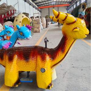 SGBC08 Voiture électrique Voitures de dinosaures Marche <span class=keywords><strong>Robot</strong></span> Cartoon Animatronic Dinsaur Ride pour enfant - Product Image 6