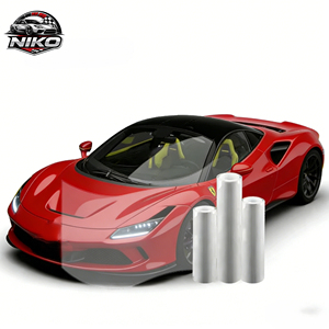 Vinilo para Autos NIKO Film Premium Gloss TPU PPF, Alta Resistencia a la Tensión, Autoregenerable con Calor, Resistente a Rayos UV y a la Intemperie, Fácil Instalación, Ideal para Autos de Lujo - Product Image 1