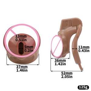 Jaula <span class=keywords><strong>de</strong></span> castidad <span class=keywords><strong>de</strong></span> nuevo estilo para hombres, pene <span class=keywords><strong>de</strong></span> bloqueo fetiche con cuatro <span class=keywords><strong>tipos</strong></span> <span class=keywords><strong>de</strong></span> juguetes <span class=keywords><strong>sexuales</strong></span> Bdsm, juego Sexual <span class=keywords><strong>de</strong></span> Bondage Masculino - Product Image 5