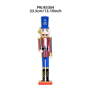 Ornements de Noël bleus uniques, décoration de Noël bleue, <span class=keywords><strong>casse</strong></span>-<span class=keywords><strong>noisette</strong></span> pour la décoration des fêtes - Product Image 2