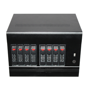เคส NAS อุตสาหกรรม 8 ช่องใส่ฮาร์ดดิสก์ พร้อมรองรับเมนบอร์ด ITX และพาวเวอร์ซัพพลายแบบ FLEX มีสินค้าในสต็อก ราคาแข่งขัน เคส HDD สำหรับเซิร์ฟเวอร์จัดเก็บข้อมูล 8 ช่อง - Product Image 6