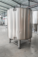 Tanque de Agua Helada con Glicol Tonsen de 1500L, Máquina de Elaboración de Cerveza, Tanque Aislado de Doble Pared para Cervecería