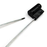 Serrure de zinc de joint de fil de conteneur de sécurité de 1.8mm avec la marque de laser